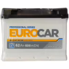 Акумулятор автомобільний EUROCAR 6СТ-62АЗ (1) (+/-) (L2) 600А 12V (E) - Image 1