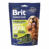 Ласощі для собак Brit Premium Dental Snacks M для середніх порід з колагеном і спіруліною 180 г (8595602573950) - Image 1