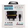 Сетевое зарядное устройство REDDAX RDX-013 (10W, 2.1A) + кабель Type-C, Black - Image 1