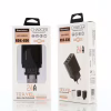 Мережевий зарядний пристрій REDDAX RDX-030 Dual USB (12 W, 2.4 A, 2 порти), Black - Image 1