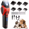 Машинка для стрижки животных VGR V-208 Red - Image 1