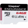 Карта памяти Kingston 64GB microSDXC class 10 UHS-I U1 A1 High Endurance (SDCE/64GB) - Image 1