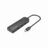 Концентратор Vention USB 3.1 Type-C to 3xUSB 3.0+MicroUSB+3.5mm Sound Adapter black (TGQBB) - Image 1