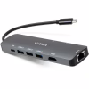 Концентратор Vinga USB-C 3.1 to HDMI+RJ45_1Gbps+3xUSB3.0+SD/TF+PD100W (VHYC8) - Image 1