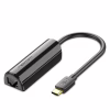 Перехідник USB-C to RJ45 Ethernet 100Mbps Vention (CFABB) - Image 1