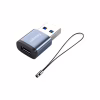 Перехідник USB 3.0 AM to USB-C F gray Essager (EZJCA-SRB0G) - Image 1