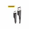 Дата кабель USB 2.0 AM to USB-C 1.0m 3A black Essager (EXCT-LS01) - Image 1