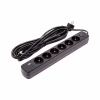 Мережевий фільтр живлення PowerPlant 7м, 6 розеток,USB, Type-C (YS-N6086/7c) (EX610686) - Image 1