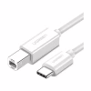 Кабель для принтера Ugreen USB-C 2.0 to BM 1.5m white (40417) - Image 1