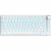 Клавиатура Ajazz AK820 Red Switch USB-C UA White (AK820-R-W) - Image 1