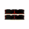 Модуль пам'яті для комп'ютера DDR4 32GB (2x16GB) 3200 MHz IRDM Black Goodram (IR-X3200D464L16A/32GDC) - Image 1