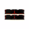 Модуль памяти для компьютера DDR4 32GB (2x16GB) 3200 MHz IRDM Black Goodram (IR-X3200D464L16A/32GDC) - Image 1