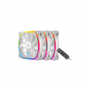 Кулер для корпуса Enermax SQUA RGB WHITE 3x 120 mm (3 PACK) (UCSQARGB12P-W-BP3) - Image 1