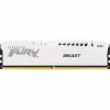 Модуль пам'яті для комп'ютера DDR5 16GB 6000 MHz Beast White EXPO Kingston Fury (ex.HyperX) (KF560C30BWE-16) - Image 1