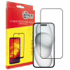 Скло захисне Dengos Full Glue iPhone 15 Pro Max (black) (TGFG-321) - Image 1