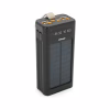 Батарея универсальная Linkage 30000mAh, Solar, 22.5W, cables Туре-С+Lighting, Black (LKP-46) - Image 1