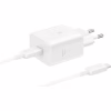 Зарядний пристрій Samsung USB-C 45W + cable USB-C to USB-C white (EP-T4511XWEGEU) - Image 1