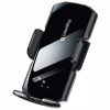 Універсальний автотримач ColorWay FlameGrip, автозажим, Wireless Charger 15W Black (CW-CHAW070Q-BK) - Image 1