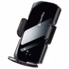 Универсальный автодержатель ColorWay FlameGrip, автозажим, Wireless Charger 15W Black (CW-CHAW070Q-BK) - Image 1