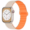 Ремешок для смарт-часов Drobak Silicone Magnetic Link для Apple Watch All Series 38/40/41mm Starlight orange (898924) - Image 1
