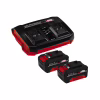 Набор аккумулятор + зарядное устройство Einhell 18V 2x4.0Ah Twincharger Kit (4512112) - Image 1
