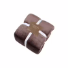 Плед Home Line флисовый темный шоколад 150х195 см (183200) - Image 1