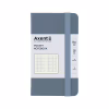 Книга записная Axent Partner 95x140 мм, 96 листов, клетка, серая (8301-62-A) - Image 1
