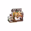 Конструктор Robotime Rolife деревянный 3D Кафе "Slow Life (DG162) - Image 1