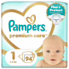 Підгузки Pampers Premium Care Розмір 1 (2-5 кг) 94 шт (8006530259187) - Image 1