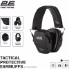 Тактичні навушники 2E Defence NRR 25 dB пасивні Black (2E-TPE016BK) - Image 1