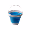 Ведро складное СИЛА силіконове 5 л blue (961003) - Image 1
