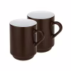 Набор чашек Kela Mattia 300 мл 2 шт Brown (12758) - Image 1