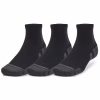 Шкарпетки Under Armour 1379510-001 Performance Tech 3 пари Qtr чорний LG (196884000998) - Image 1