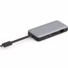 Порт-реплікатор Digitus USB-C > HDMI/2xUSB-A/USB-C/SD/MicroSD/RJ54, Travel (DA-70916) - Image 1