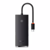 Концентратор Baseus USB-C to 4xUSB 3.0 0.25m black (WKQX030301) - Image 1