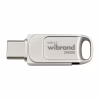 USB флеш накопитель Wibrand 256GB Bee Silver USB 3.2/Type-C (WI3.2TC/BE256TC039S) - Image 1