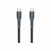 Дата кабель USB-C to USB-C 1.3m Lotto PD-B89CC Black Proda (PD-B89 (C-C)-BK) - Image 1