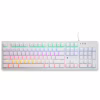 Клавіатура Thunderobot K104 Red Switch USB UA White (6932066308162) - Image 1