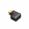 Перехідник HDMI M to HDMI F 4K60Hz 90° corner black Vention (AIPB0) - Image 1