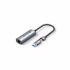 Перехідник USB-C + USB-A to RJ45 Ethernet 2500Mbps gray Vention (CFUHB) - Image 1