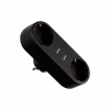 Мережевий розгалужувач EUROELECTRIC X2 16A 2xUSB Black з заземленням (EE-2/2USB-16A(black)) - Image 1
