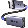 Кабель мультимедійний DisplayPort M to HDMI M 4K60Hz 18Gbps HDR10 3D Ugreen (95418) - Image 1