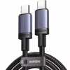 Дата кабель USB-C to USB-C 1.0m 100W 480Mbps black Ugreen (65832) - Image 1