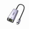 Переходник USB-C to RJ45 Ethernet 1000Mbps gray Ugreen (40322) - Image 1