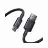 Дата кабель USB 2.0 AM to USB-C 1.0m 100W/7.5W black Baseus (E0426W01) - Image 1