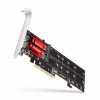 Контроллер AXAGON PCIe to 2xNVMe M.2 controller (PCEM2-ND) - Image 1