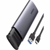 Карман внешний Ugreen USB-C to M.2 B-Key/M+B Key SSD 5Gbps SATA 3.0 aluminum 0.5m (10903) - Image 1