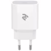 Зарядное устройство 2E USB-C Wall Charger PD3.0 DC5V/3A, 20W, white (2E-WC1USBC20W-W) - Image 1