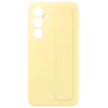 Чохол до мобільного телефона Samsung Standing Grip Case Samsung Galaxy S24 FE Yellow (EF-GS721CYEGWW) - Image 1