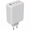 Зарядное устройство Canyon CU100ACC GaN 100W 3xPD 1xQC EU White (CNS-CUW100ACC) - Image 1